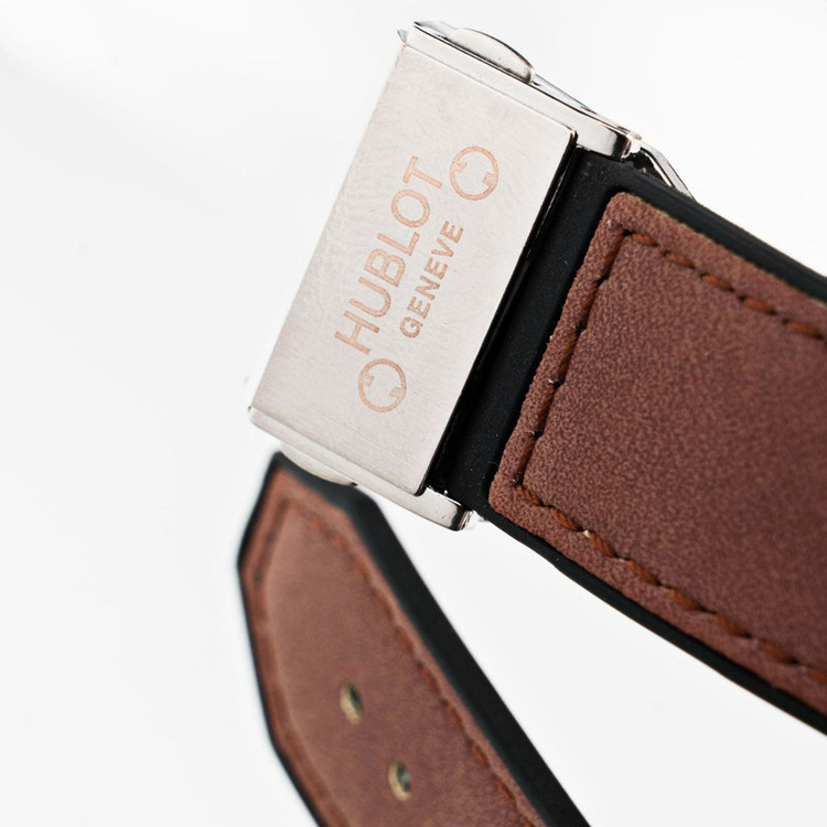 ست ساعت مچی عقربه ای زنانه و مردانه مدل اسکلتون بیگ بنگ Tg02