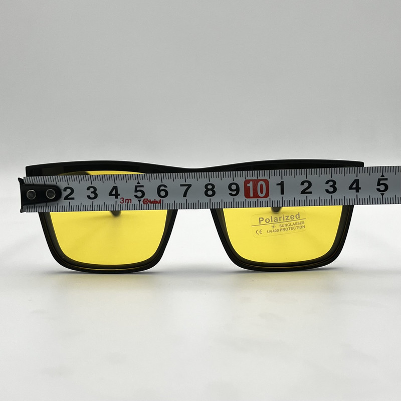 عینک شب زنانه و مردانه مربعی پلاریزه UV 400 مدل 04820563