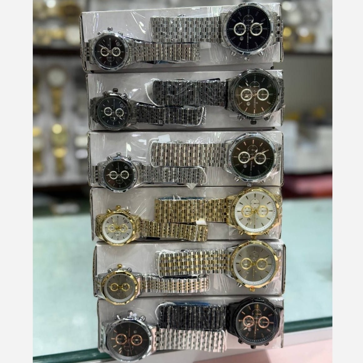 ساعت ست ساعت رومانسون بند حصیری + جعبه هدیه + گارانتی