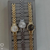 ساعت زنانه هانگری صفحه دایره بند جواهری + جعبه هدیه + گارانتی