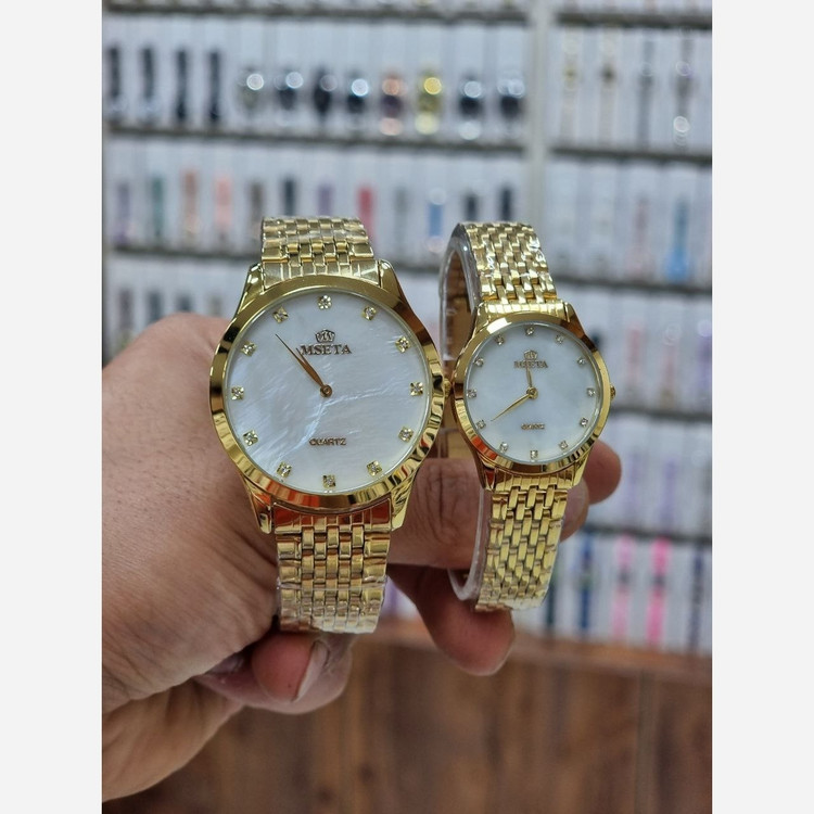 ساعت ست زنانه و مردانه مستا سیلور +جعبه هدیه+گارانتی