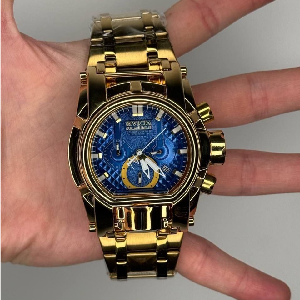 ساعت مردانه INVICTA+جعبه هدیه+گارانتی