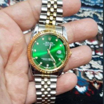 ساعت زنانه رولکس استیل +6 ماه گارانتی موتور+جعبه کادویی