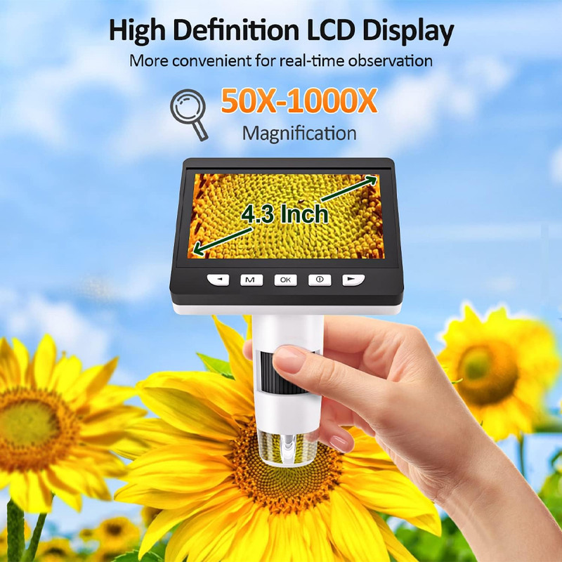 میکروسکوپ دیجیتال مدل Full HD 1000X NEW