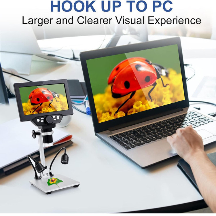 میکروسکوپ دیجیتال مدل Full HD 1200X-12MP
