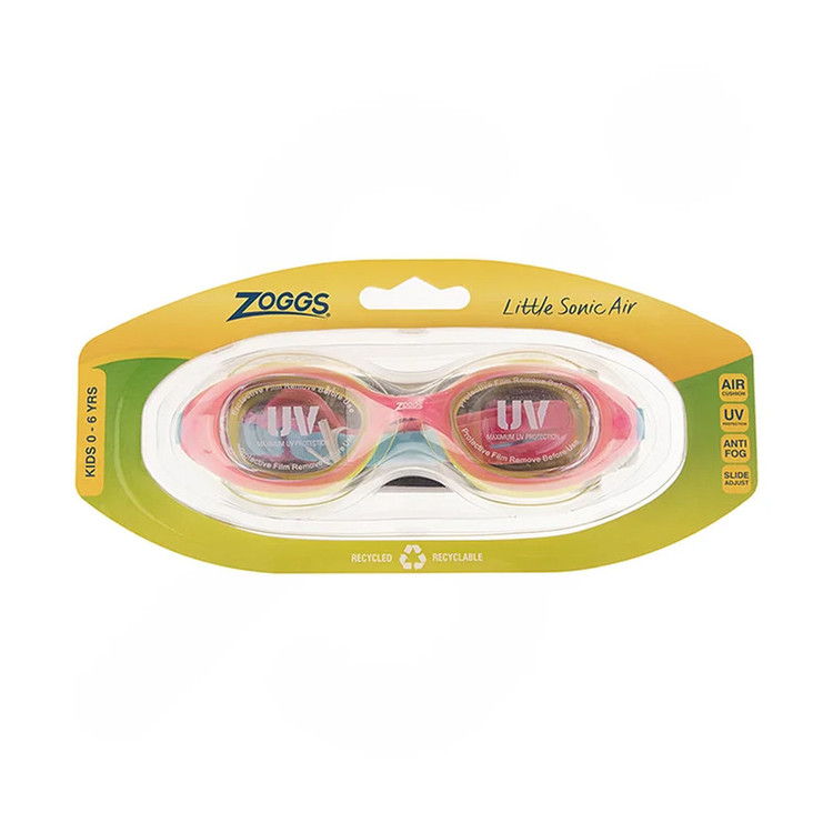 عینک شنا حرفه ای کودک زاگز مدل ضدبخار کد UV Fogbuster New 2026