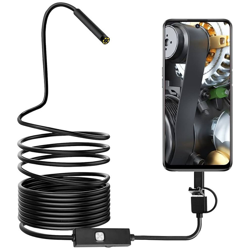 دوربین آندوسکوپی مدل ضدآب اتوفوکوس 10M 5MP HD