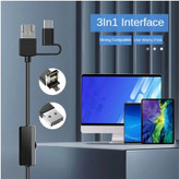 دوربین آندوسکوپی مدل چراغدار کد 10M HD