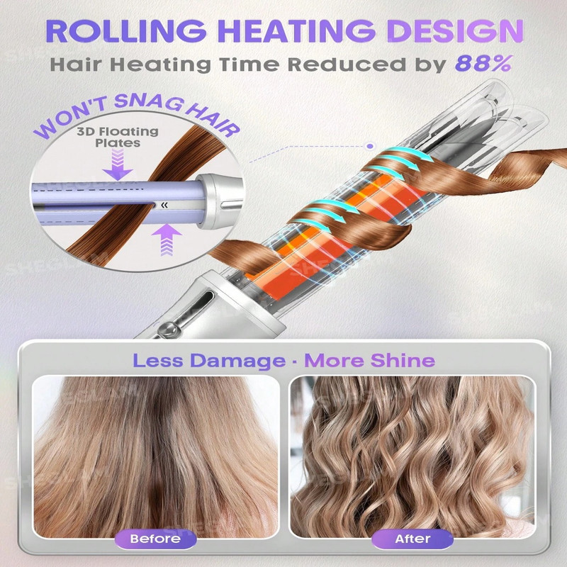 فر کننده مو شیگلم مدل One Touch Airflow Styler Pro