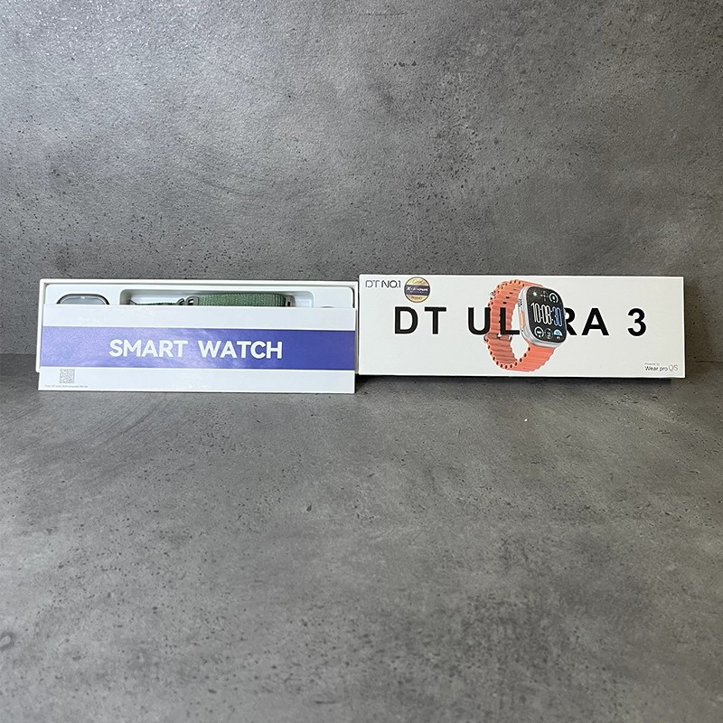 ساعت هوشمند 2.2 اینچی دی تی نامبر وان مدل DT ULTRA 3 با بند سیلیکونی