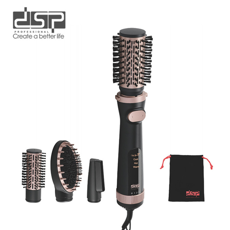 سشوار برسدار چرخشی 1200 وات دی اس پی مدل 50305 4in1