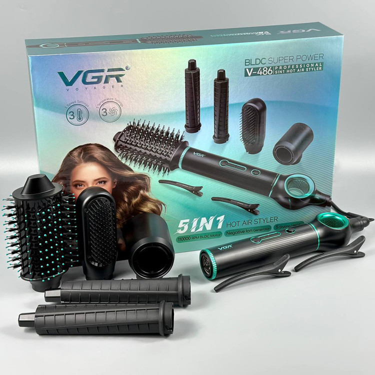 سشوار حرفهای 1400 وات وی جی ار مدل V-486