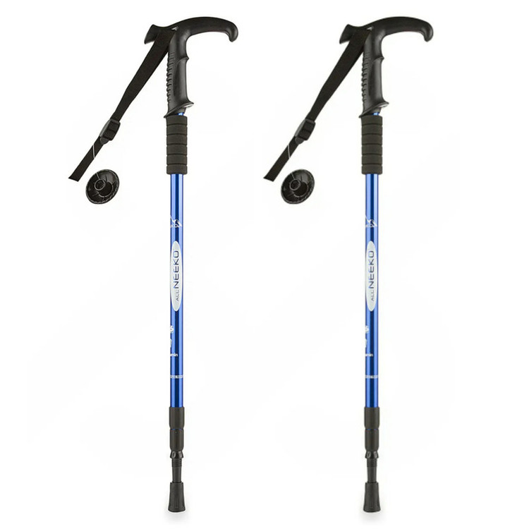 عصای کوهنوردی آل نیکو مدل Trekking 666Aبسته دو عددی