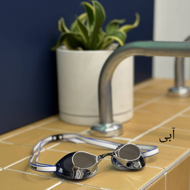 عینک شنا حرفه ای بزرگسال مد ویو مدل Turbo Racer Mirror