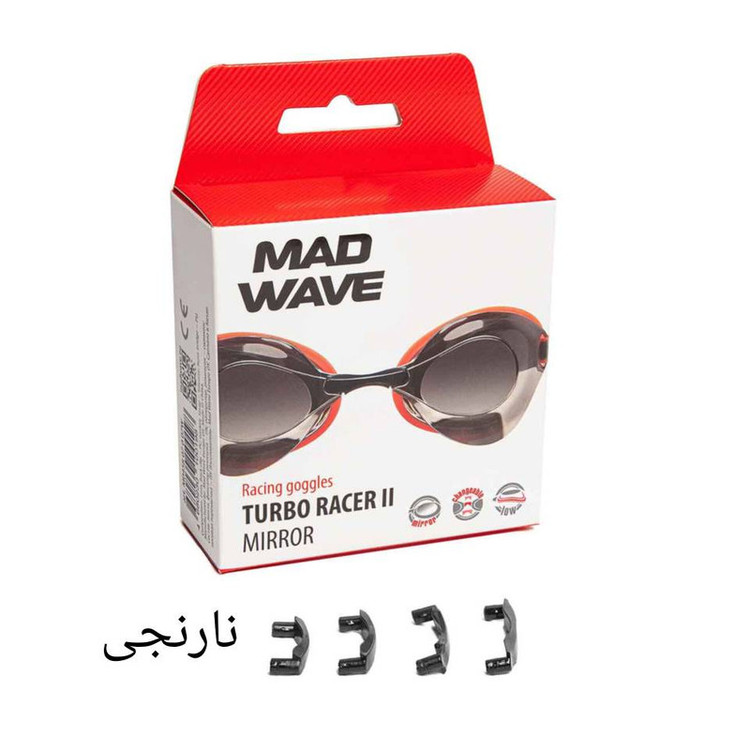 عینک شنا حرفه ای بزرگسال مد ویو مدل Turbo Racer Mirror