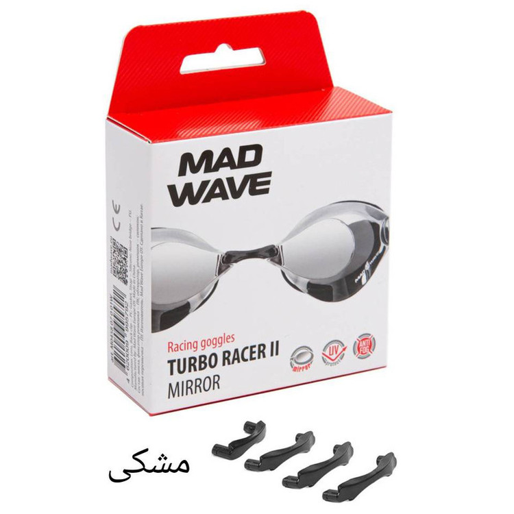 عینک شنا حرفه ای بزرگسال مد ویو مدل Turbo Racer Mirror