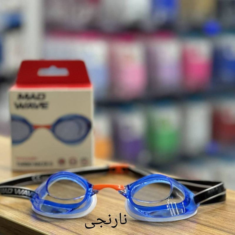 عینک شنا حرفه ای بزگسال مدویو مدل Turbo Racer