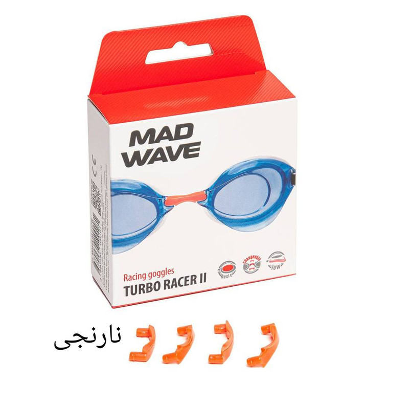 عینک شنا حرفه ای بزگسال مدویو مدل Turbo Racer