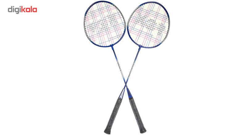 راکت بدمینتون فاکس مدل Super Power بسته 2 عددی سایز US: 4 1/8 - Euro: 1