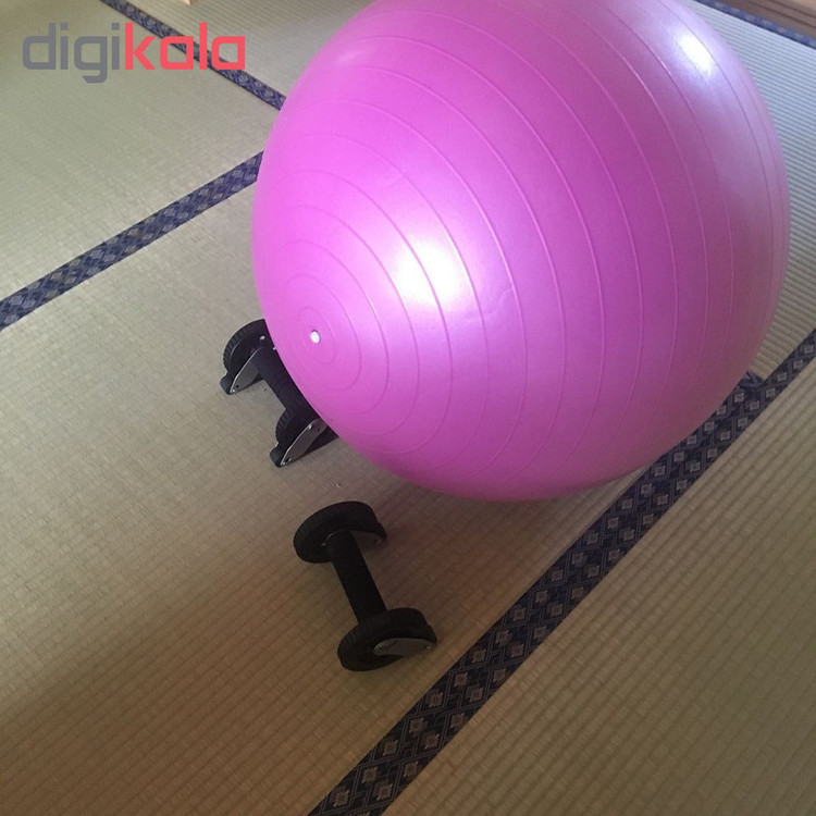 توپ بدنسازی مدل keep fit با قطر 75 سانتی متر
