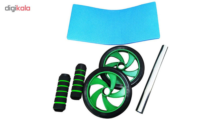 چرخ تمرین شکم مدل DOUBLE Wheel