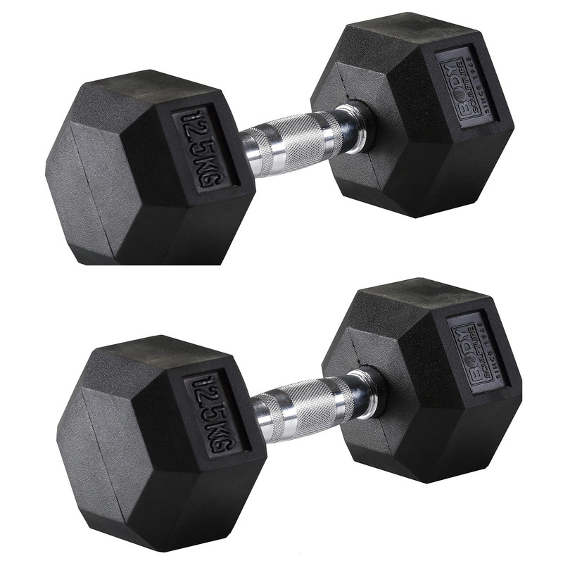 دمبل بادی اسکالپچر مدل BW-460 دوازده و نیم کیلوگرمی بسته 2 عددی
