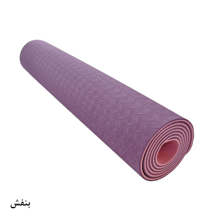 زیر انداز یوگا شارک مدل TPE8 کد F2021 ضخامت 8 میلی متر