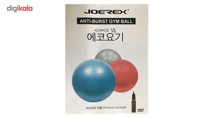 توپ بدنسازی جورکس مدل ANTI-BURST GYM BALL قطر 65 سانتیمتر سایز L