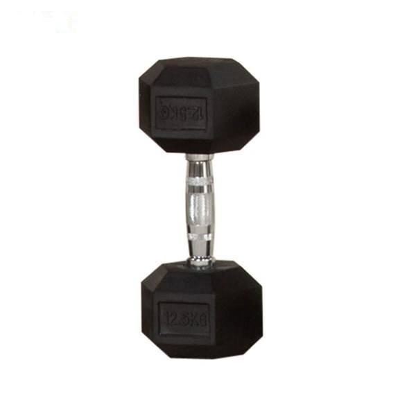 دمبل مدل Hexagonal وزن 12.5 کیلوگرم بسته 2 عددی
