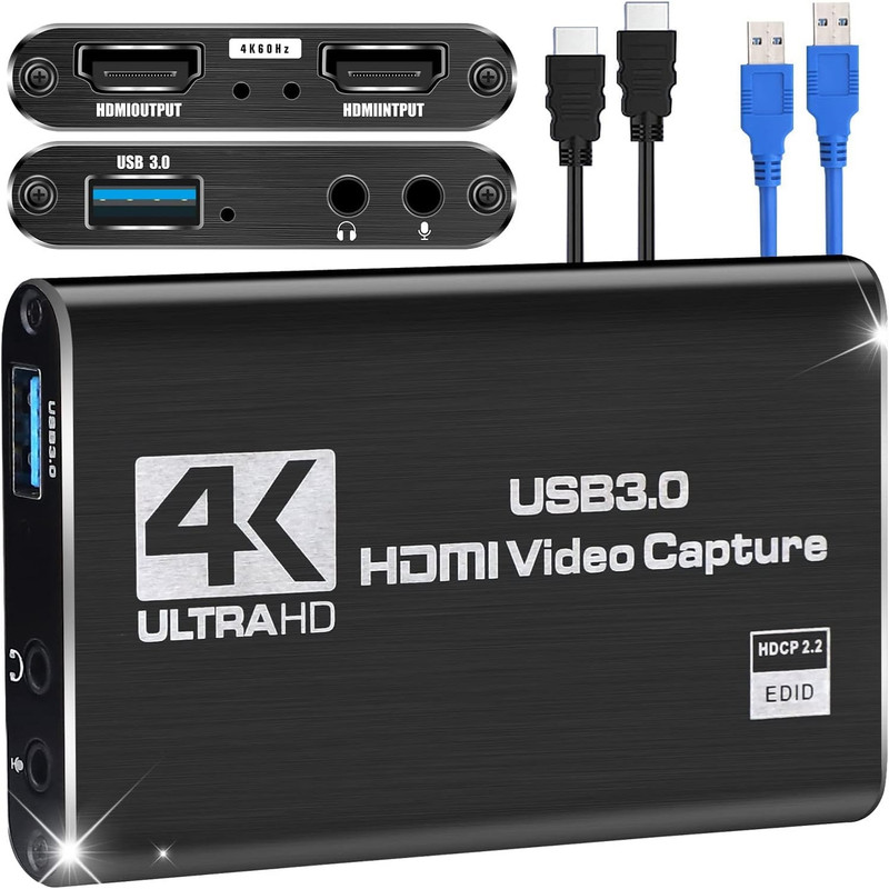 کارت کپچر مدل 4K HDMI USB 3.0 60fps