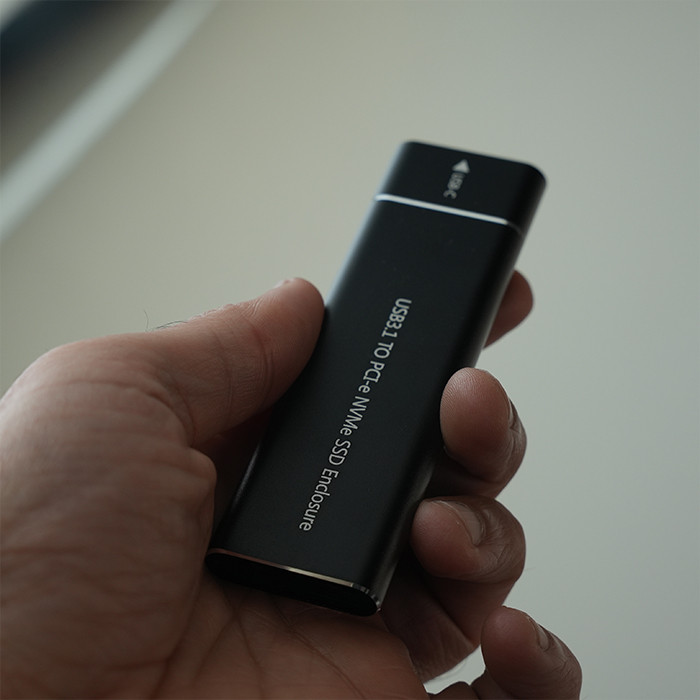 قاب هارد اکسترنال M.2 مدل NVMe SS - TYPE C