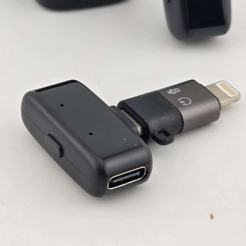 ست میکروفن بی سیم مدل SX-35 MINI با درگاه اتصال لایتنینگ و تایپ سی