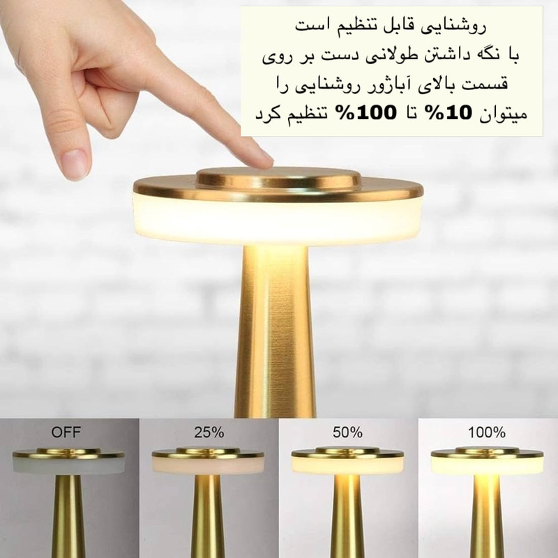 آباژور رومیزی مدل LEDdesk