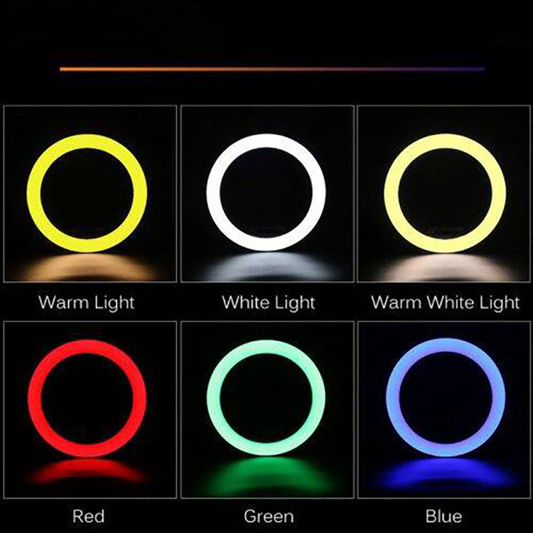 رینگ لایت مدل LJJ-30RGB