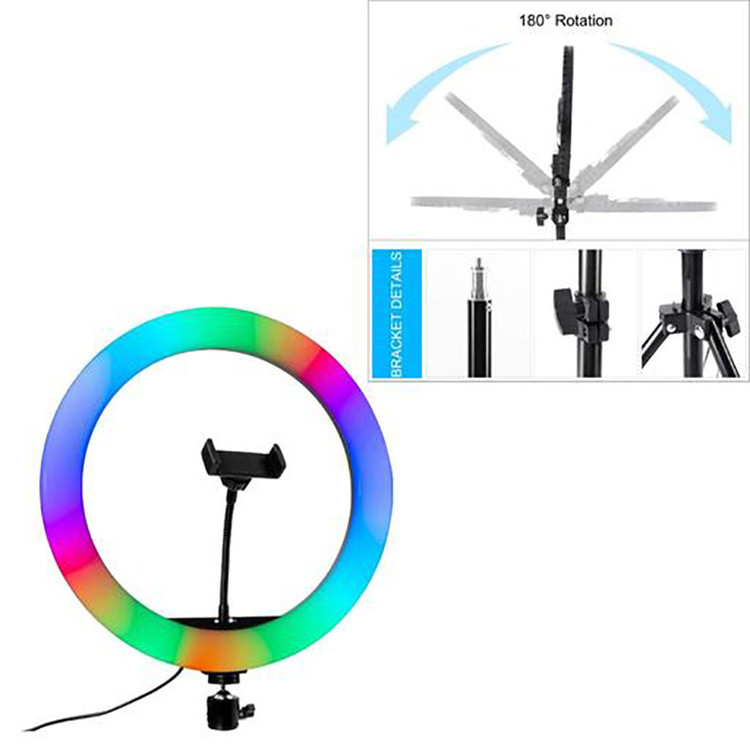 رینگ لایت مدل LJJ-30RGB