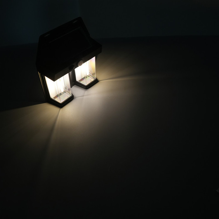 چراغ دیواری خورشیدی مدل سنسوردار کد BK618-2