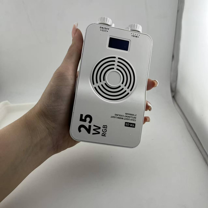 نور ثابت ال ای دی مدل YM-25W RGB