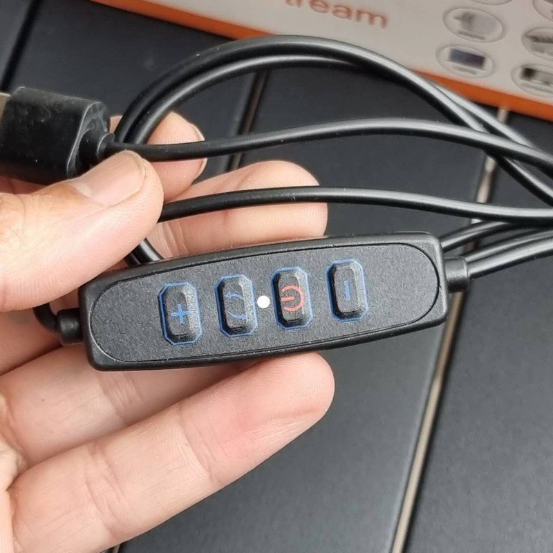 رینگ لایت مدل ذره بین کد 12W-360 ROTATABLE