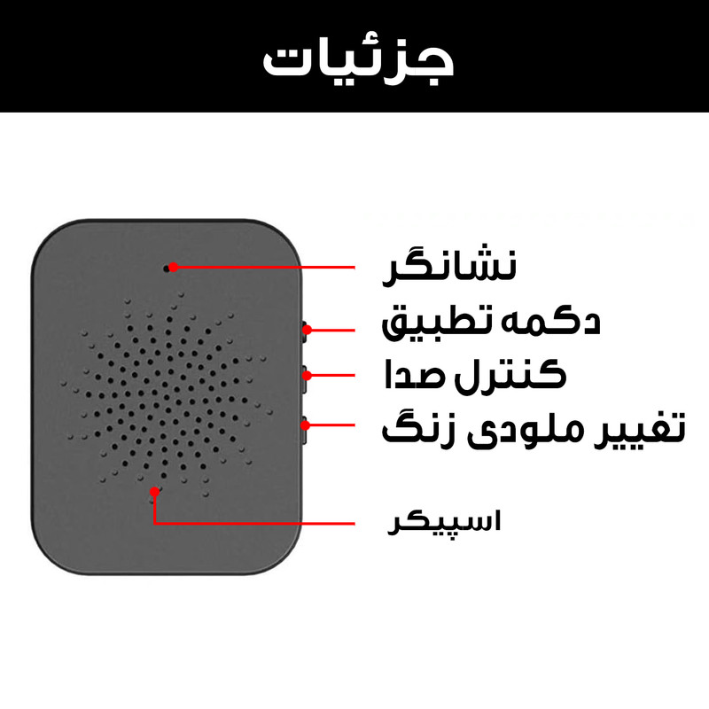زنگ هوشمند اسمارت گیت مدل D9-APP