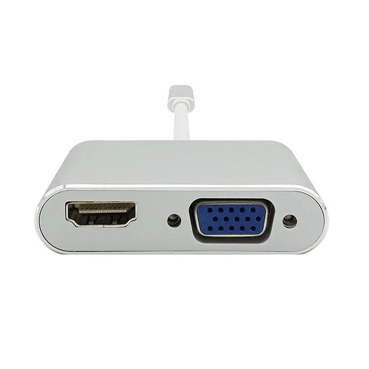 مبدل USB-C به HDMI/VGA مدل S-1606