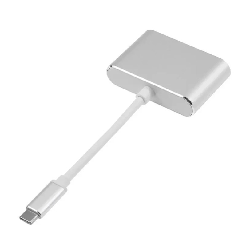 مبدل USB-C به HDMI/VGA مدل S-1606