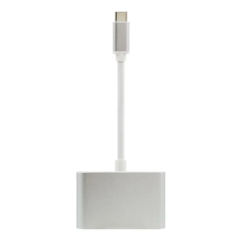 مبدل USB-C به HDMI/VGA مدل ph3206