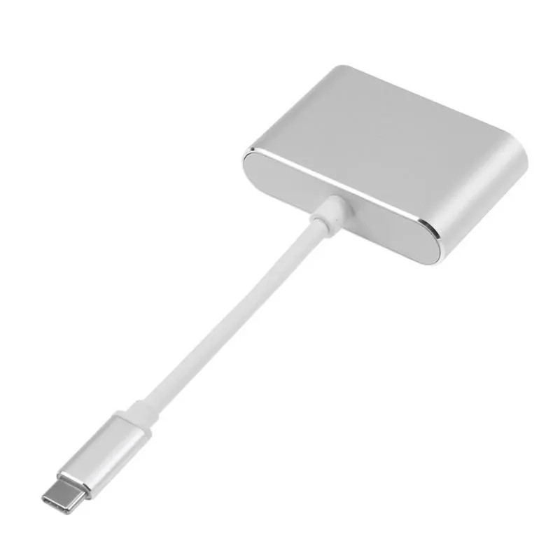 مبدل USB-C به HDMI/VGA مدل ph3206