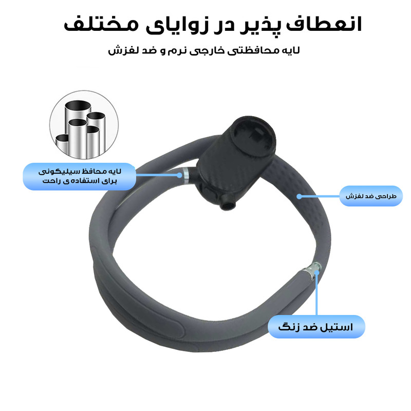 نگهدارنده گوشی موبایل کندسی مدل DC-NO1 به همراه کش نگهدارنده