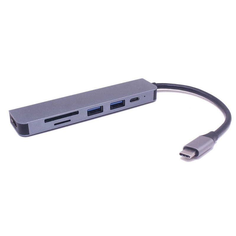 هاب ۶ پورت USB-c مدل szvivid