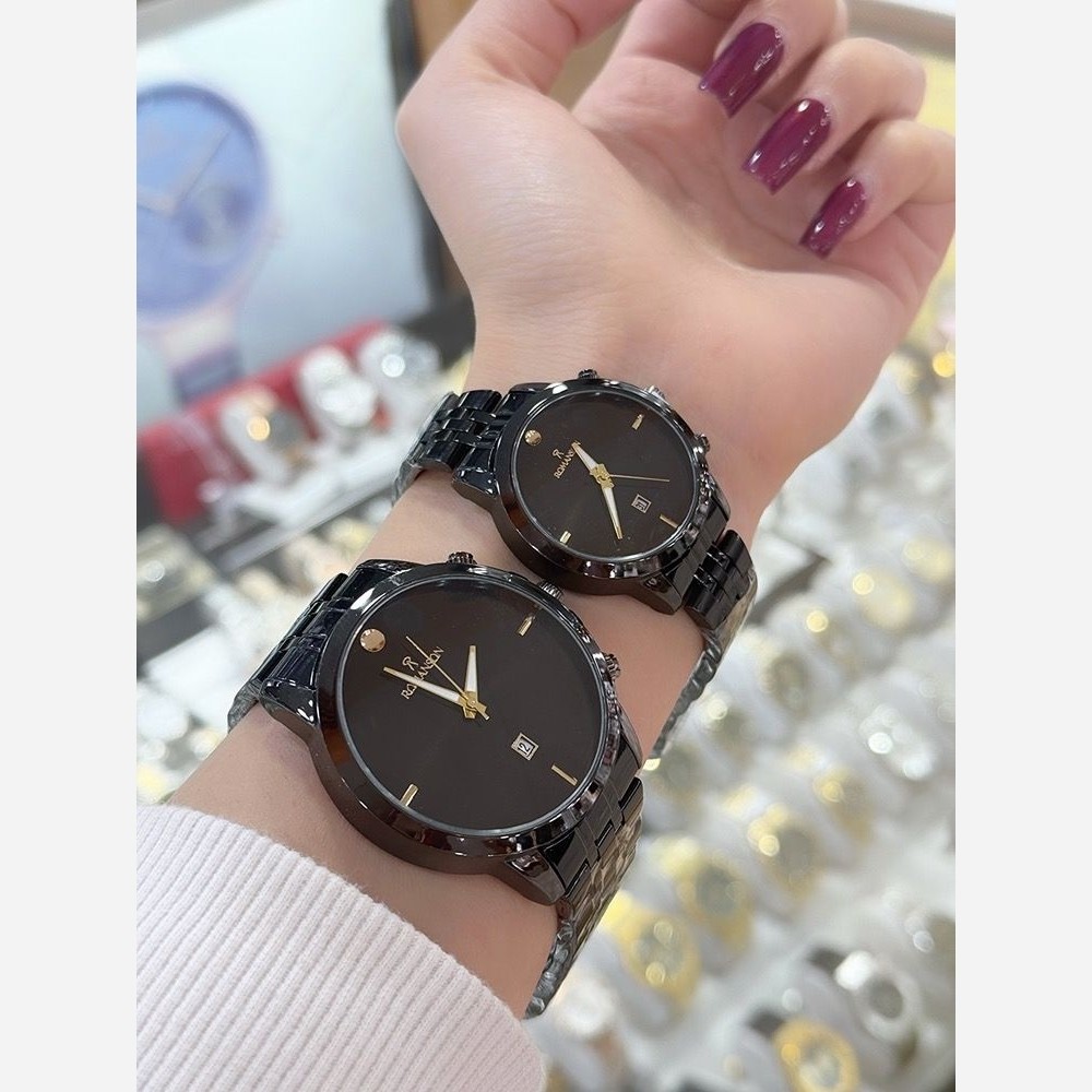 ساعت رومانسون زنانه و مردانه با طراحی شیک و خاص کیفیت عالی فروش به صورت تک و ست