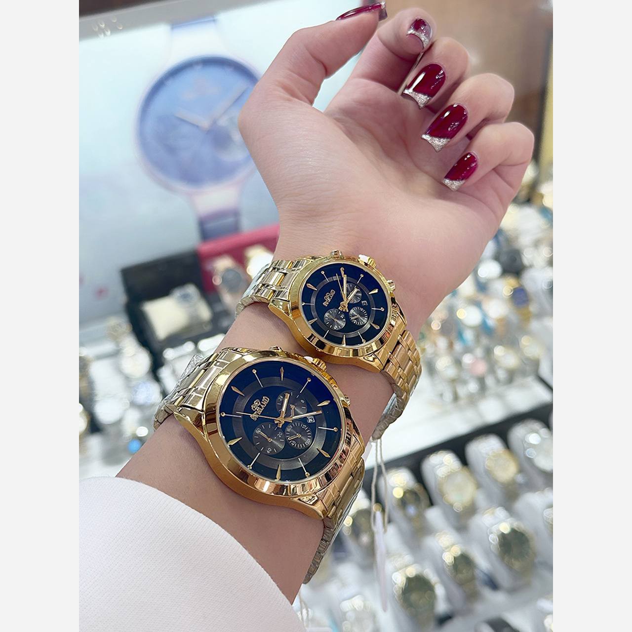 ساعت سویسلند زنانه و مردانه کیفیت عالی شیک و زیبا تاریخ دار
