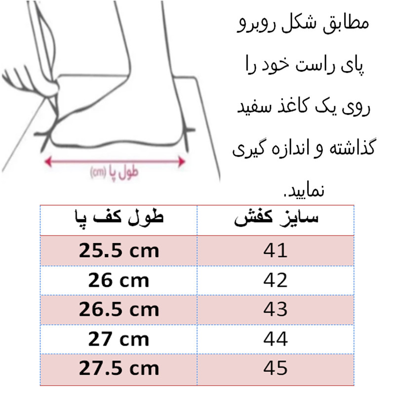 کفش روزمره مردانه مدل دراگون کد C-8856