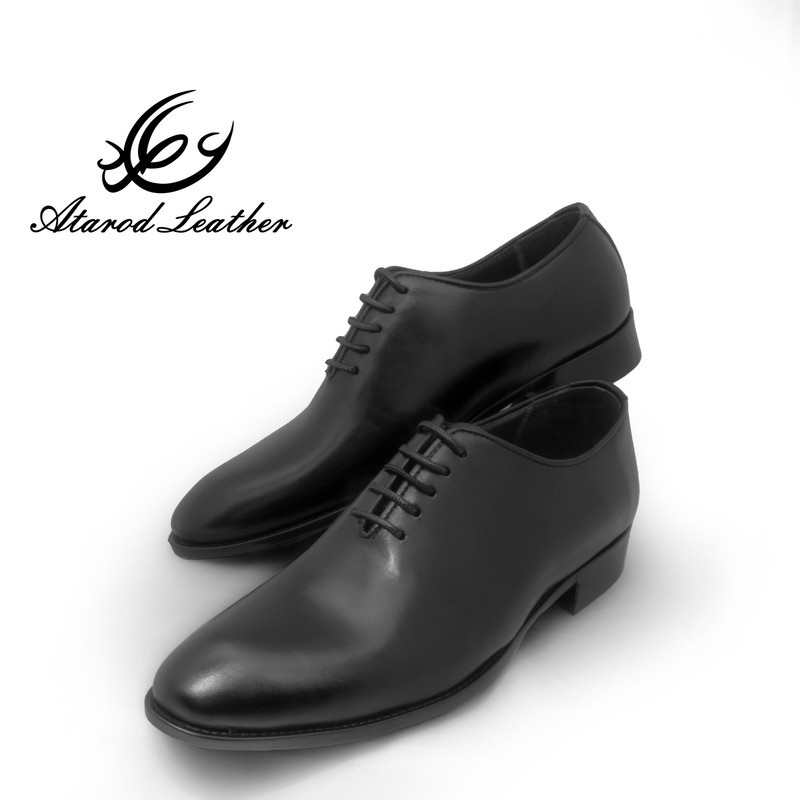 کفش رسمی مردانه چرم عطارد مدل چرم طبیعی کد SH317