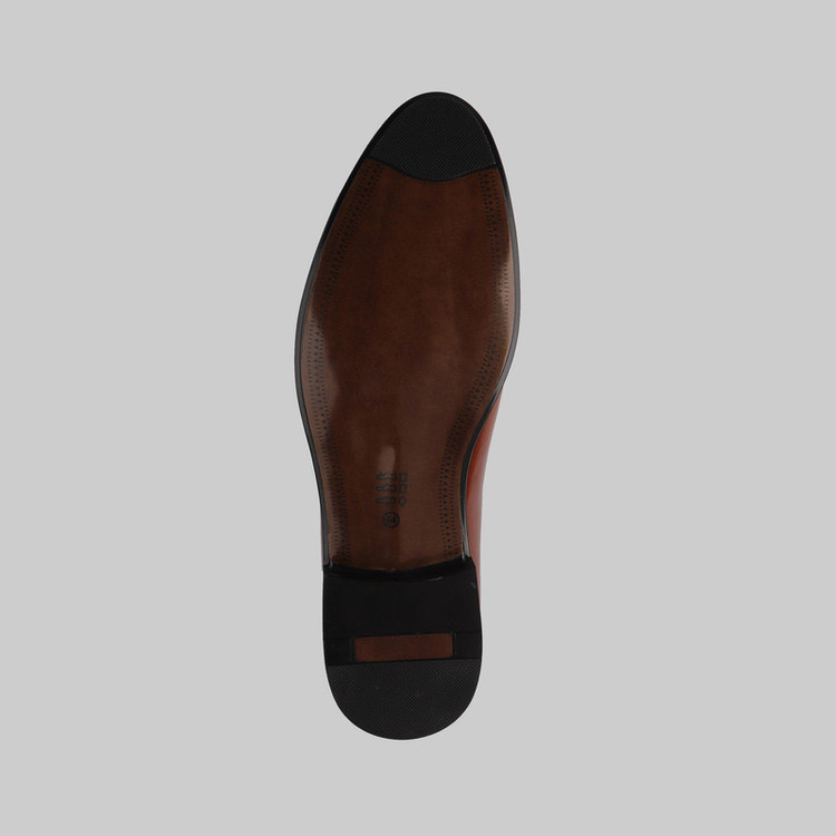 کفش رسمی مردانه چرم عطارد مدل چرم طبیعی کد SH317